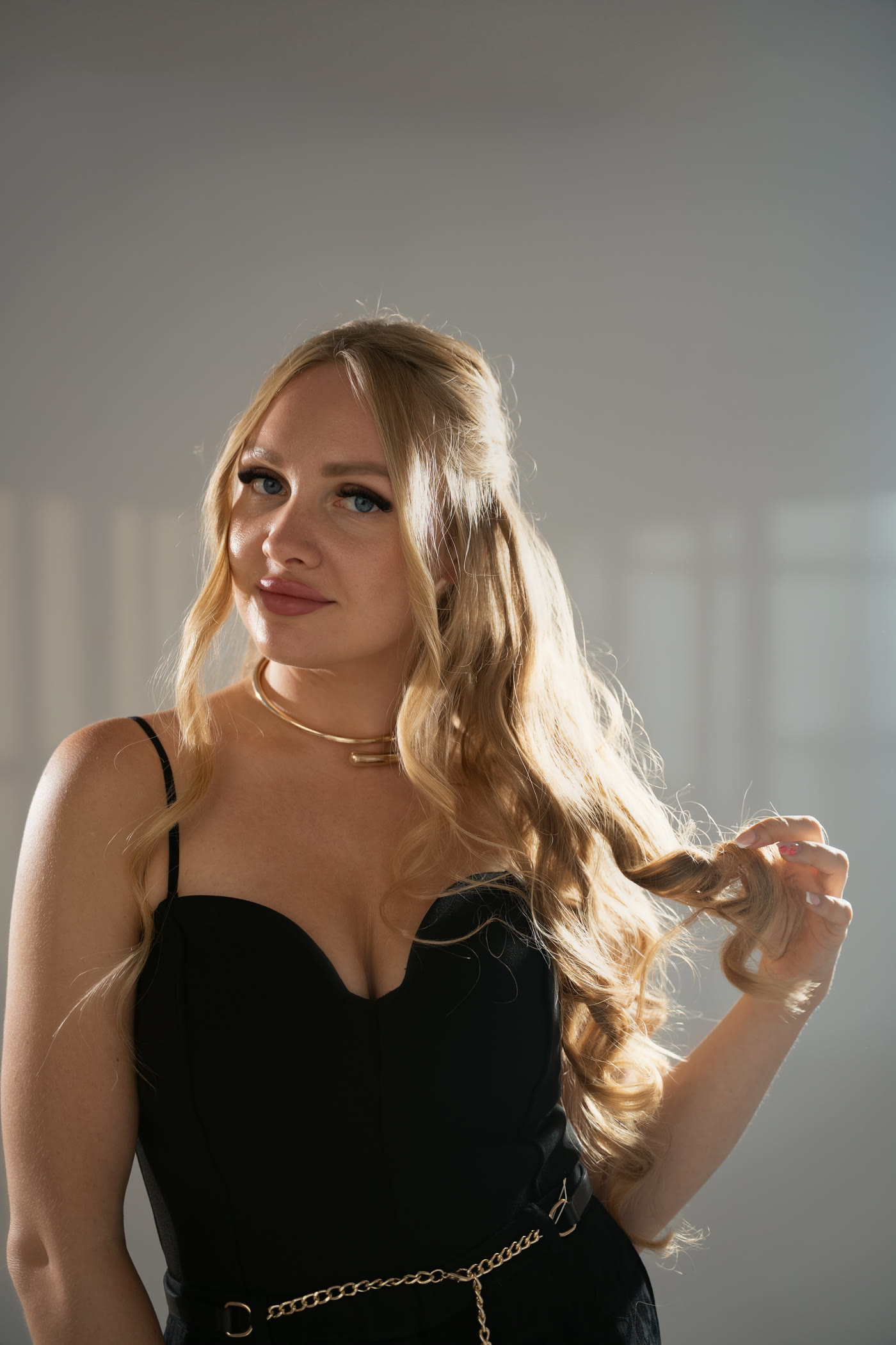 Bárbara Gold, retrato de estudio
