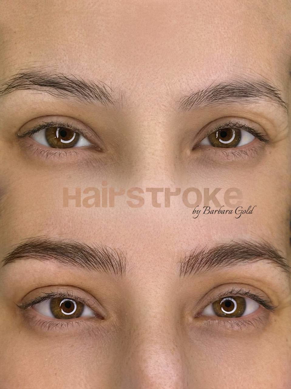 Servicios de micropigmentación: Resultado natural de micropigmentación de cejas