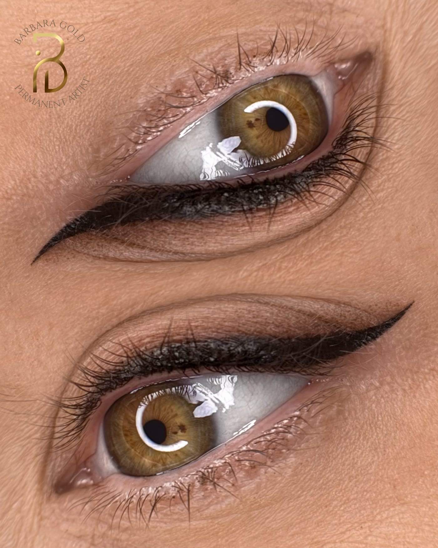 Eyeliner permanente con rabillo definido